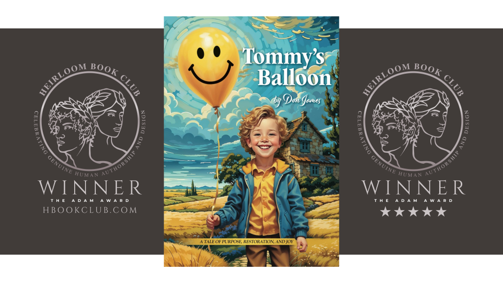 Heirloom Book Club Award for Tommy's Balloon